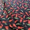 Spicy Cooking Chili Peppers Anti-Pill Premium Anti-Pill No-Sew Throw Fleece Fabric Kit (50x60)